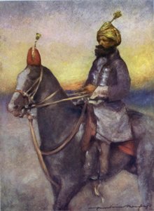 W procesji zakonników autorstwa Mortimer Ludington Menpes